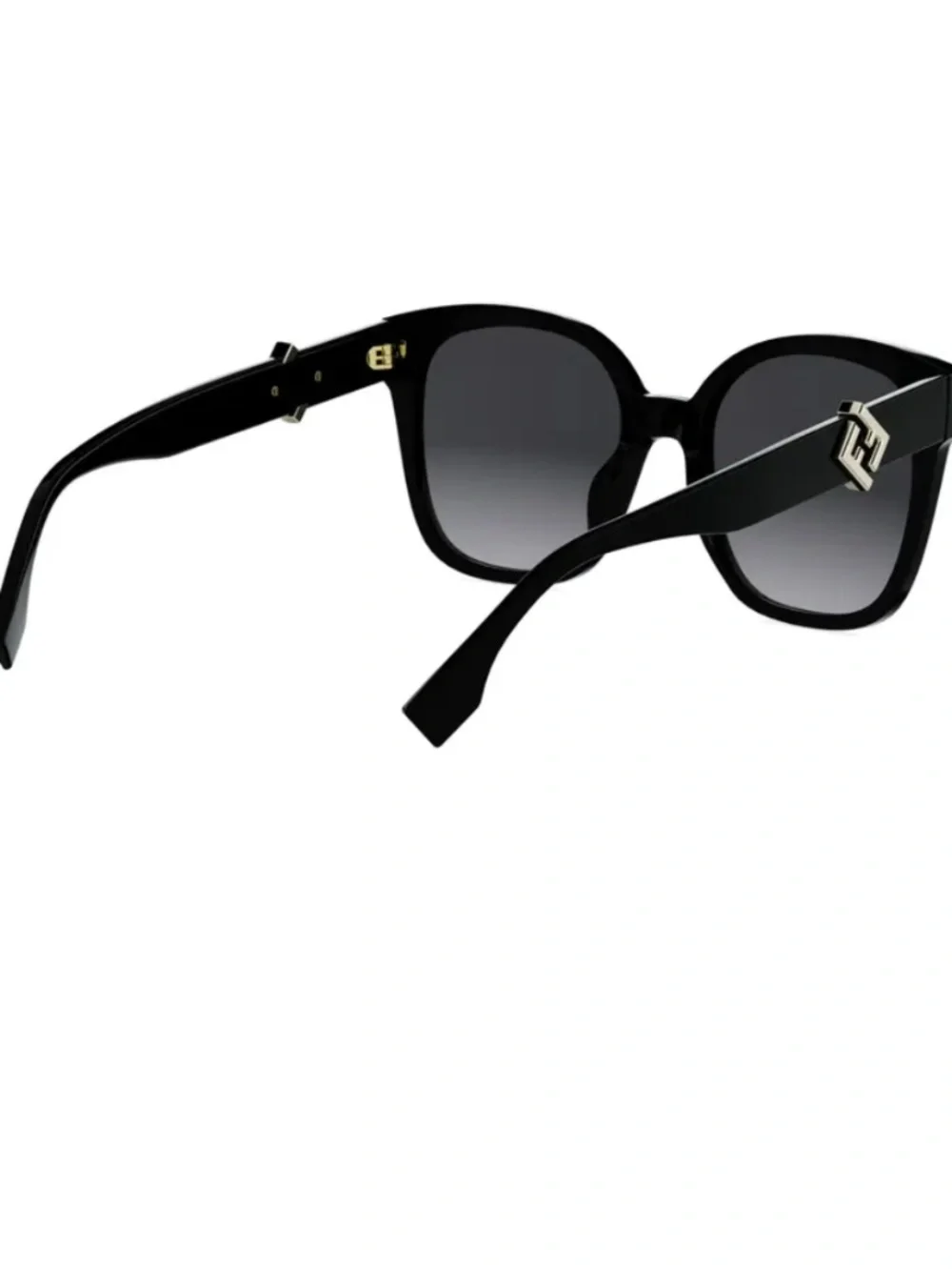 Fendi - Fendi O’Lock - Square Sunglasses - Black - Sunglasses